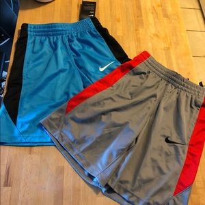 NWT Two Pair Youth Nike Shorts